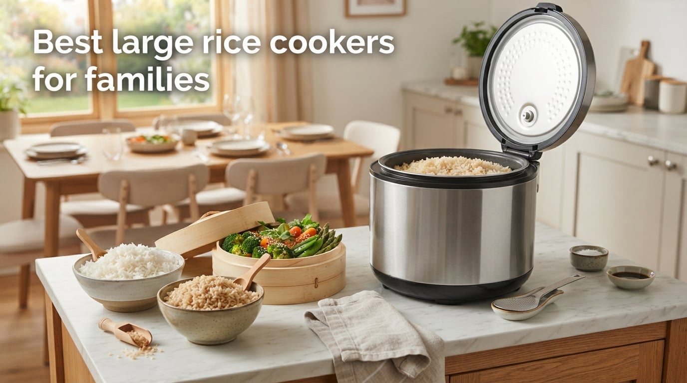 Best large rice cookers for families