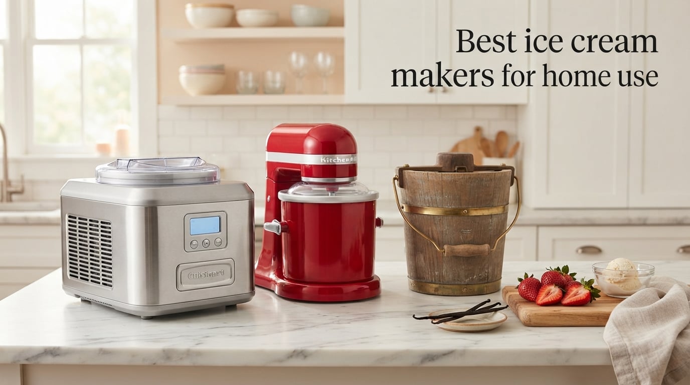 Best ice cream makers for home use