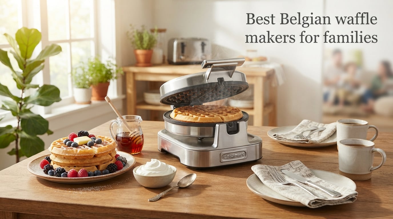 Best Belgian waffle makers for families