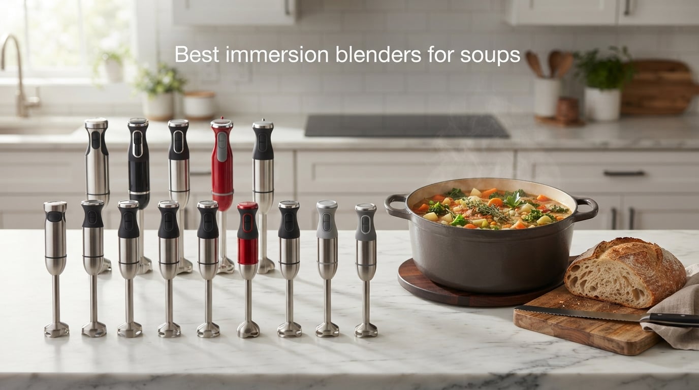 Best immersion blenders for soups