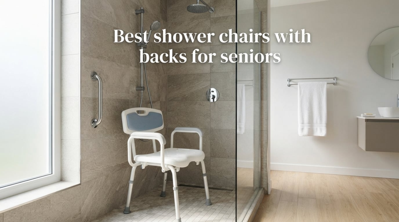 Best shower chairs with backs for seniors