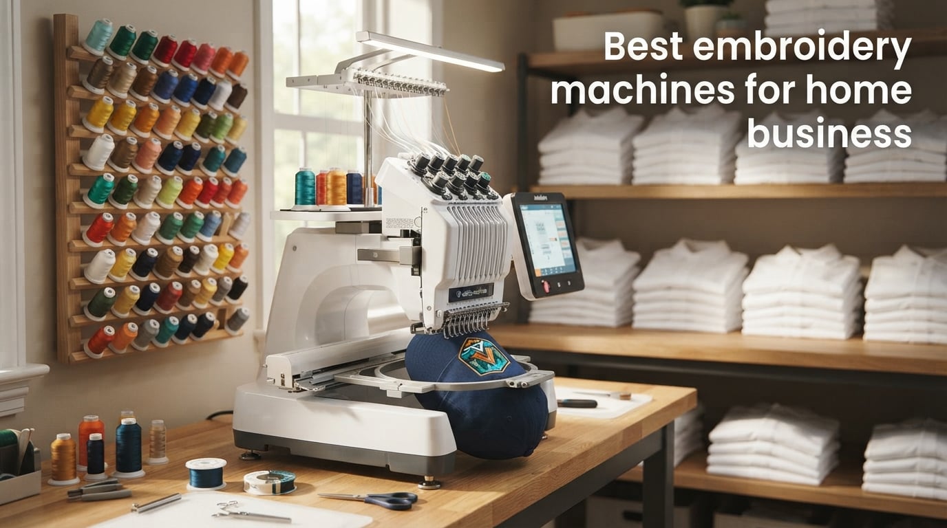 Best embroidery machines for home business