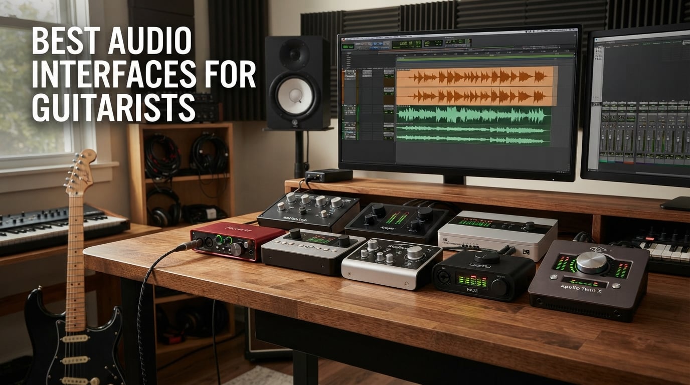 Best audio interfaces for guitarists