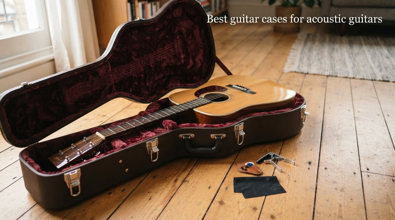 Best guitar cases for acoustic guitars