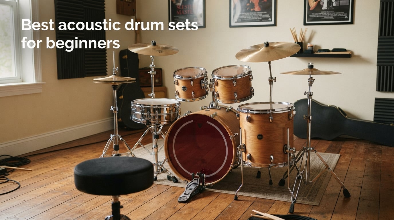 Best acoustic drum sets for beginners