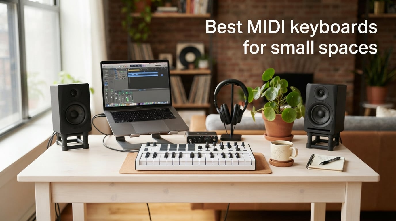 Best MIDI keyboards for small spaces