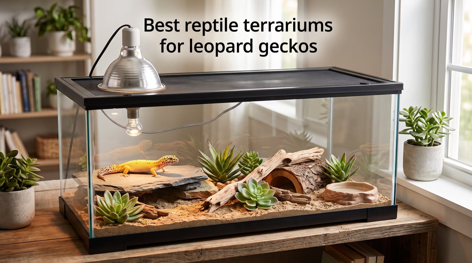 Best reptile terrariums for leopard geckos