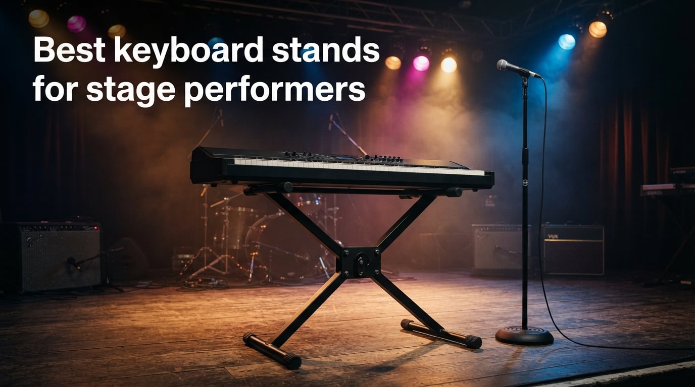 Best keyboard stands for stage performers