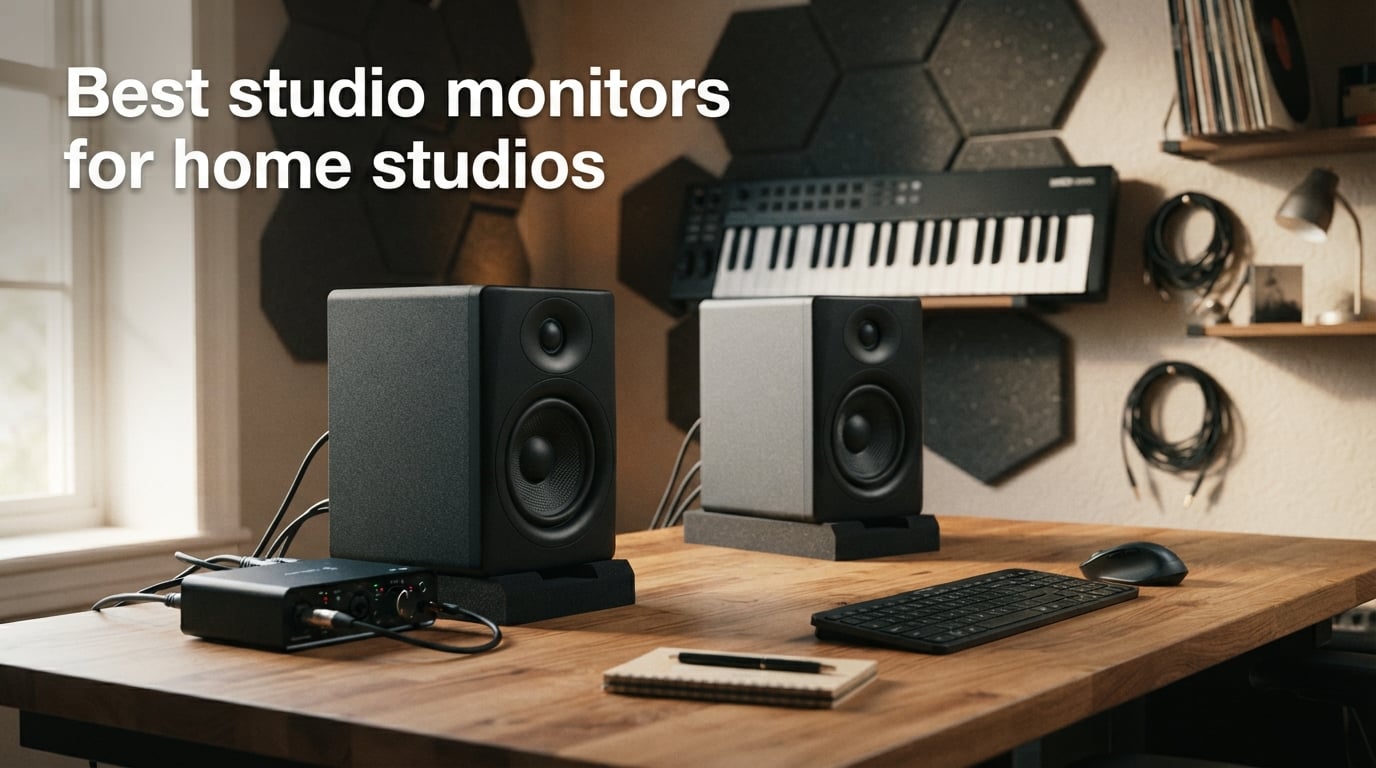 Best studio monitors for home studios