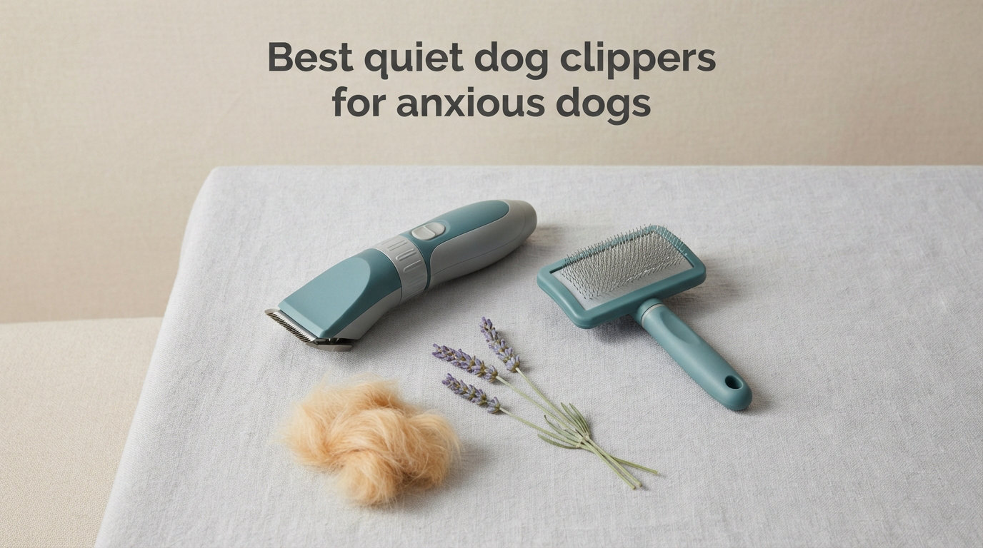 Best quiet dog clippers for anxious dogs