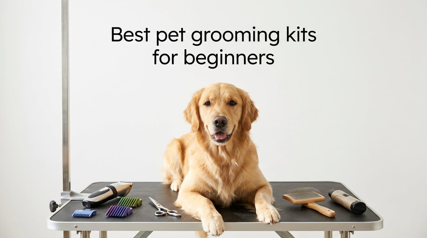Best pet grooming kits for beginners