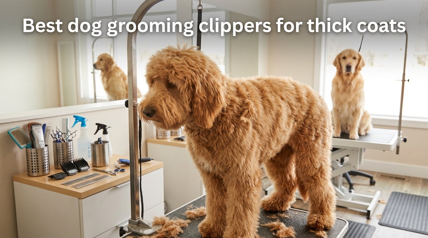 Best dog grooming clippers for thick coats