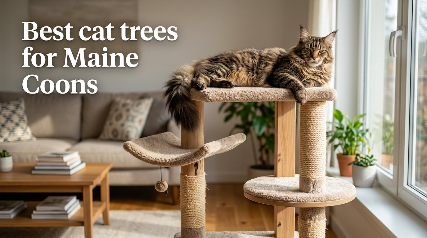 Best cat trees for Maine Coons