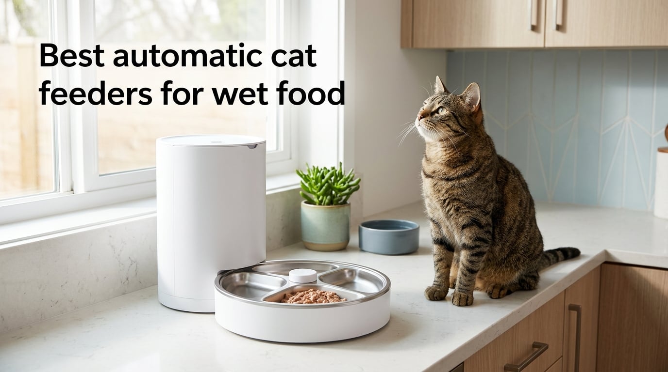 Best automatic cat feeders for wet food