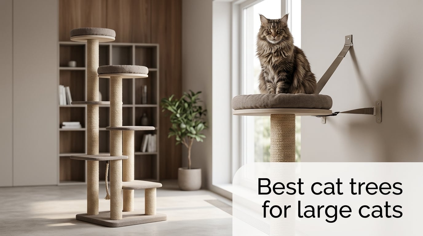 Best cat trees for large cats