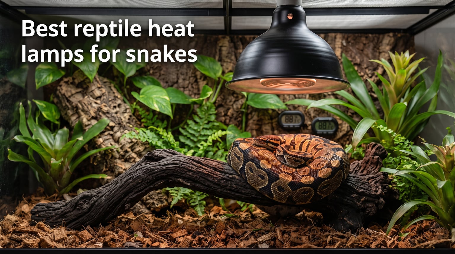Best reptile heat lamps for snakes
