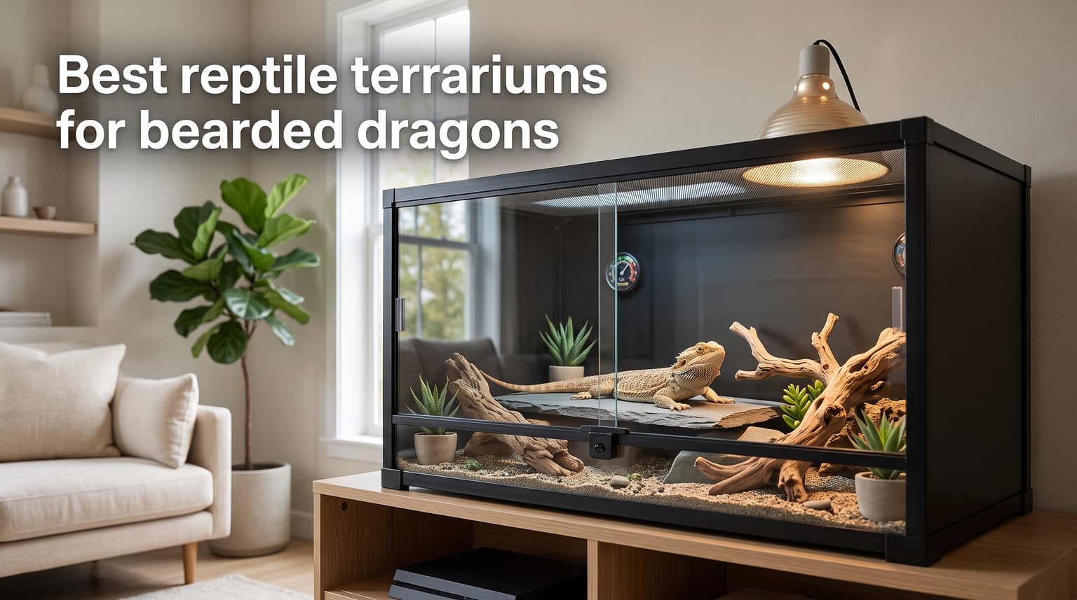 Best reptile terrariums for bearded dragons