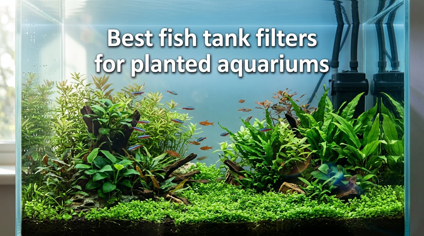 Best fish tank filters for planted aquariums