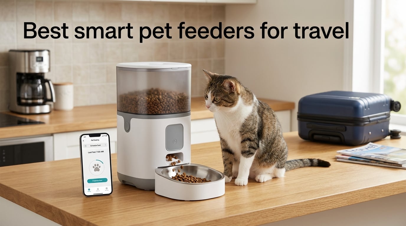 Best smart pet feeders for travel