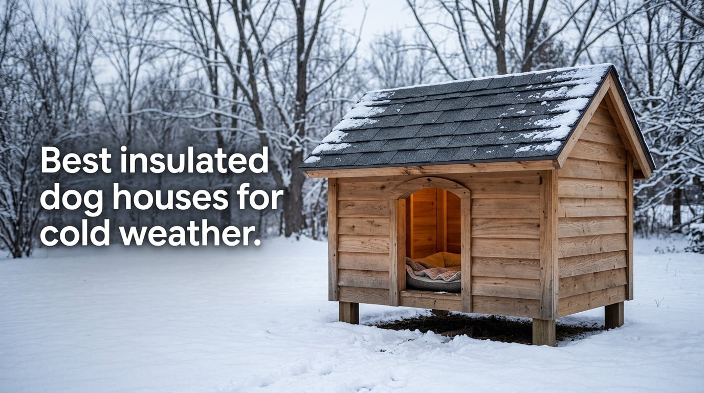 Best insulated dog houses for cold weather