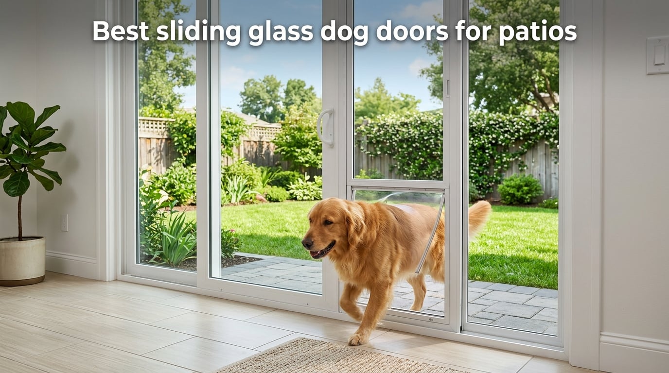 Best sliding glass dog doors for patios