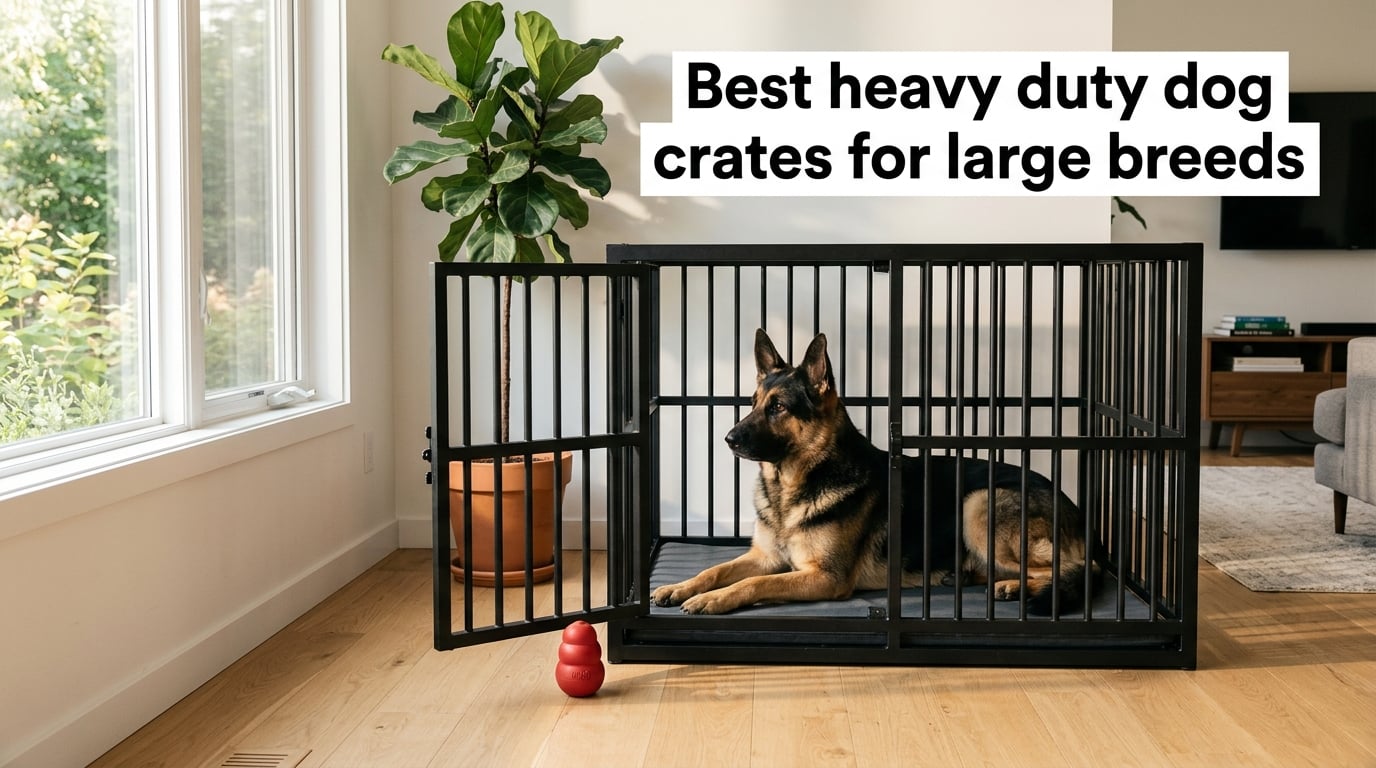 Best heavy duty dog crates for large breeds
