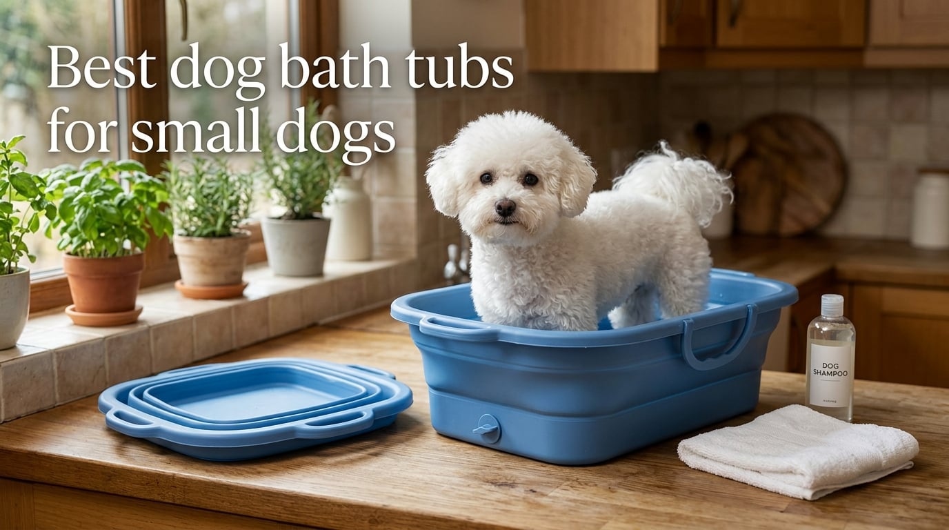 Best dog bath tubs for small dogs