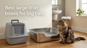 Best large litter boxes for big cats