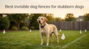 Best invisible dog fences for stubborn dogs