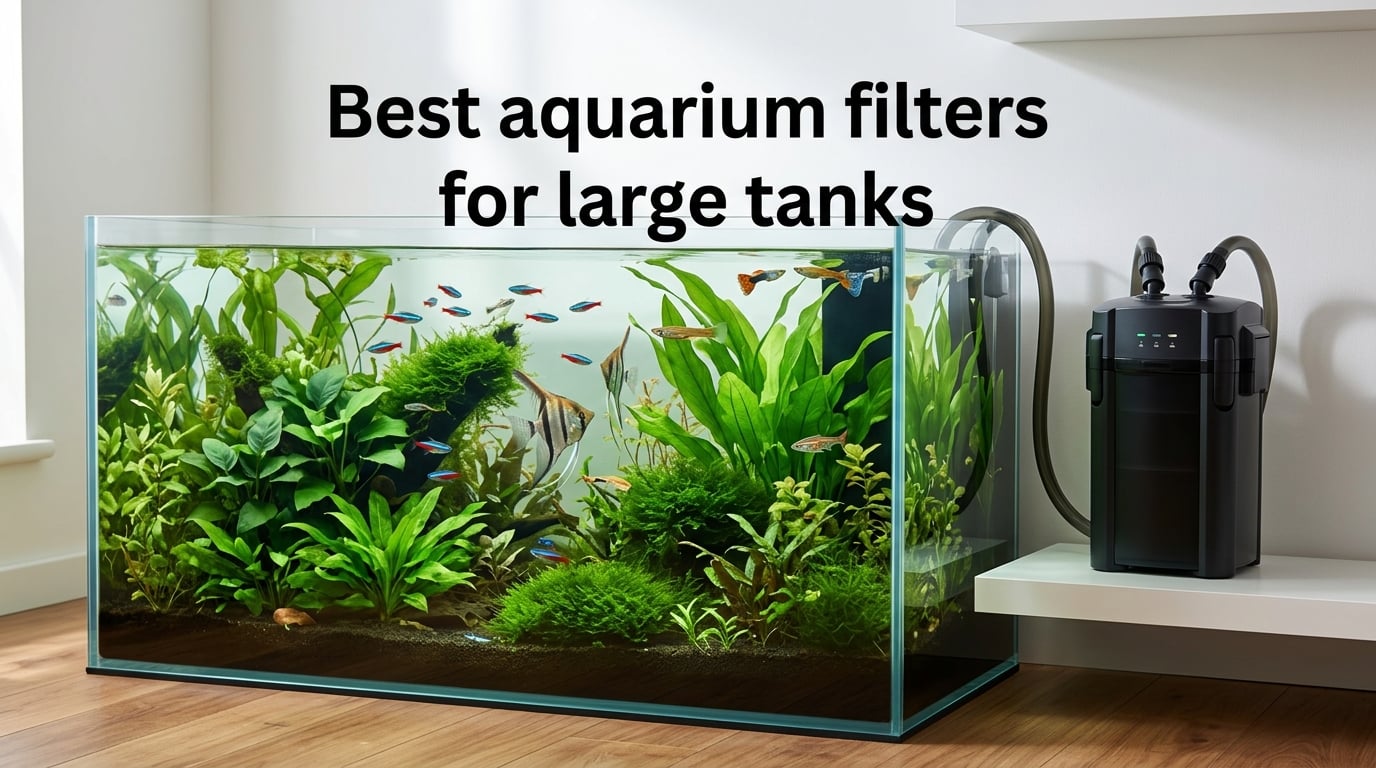 Best aquarium filters for large tanks