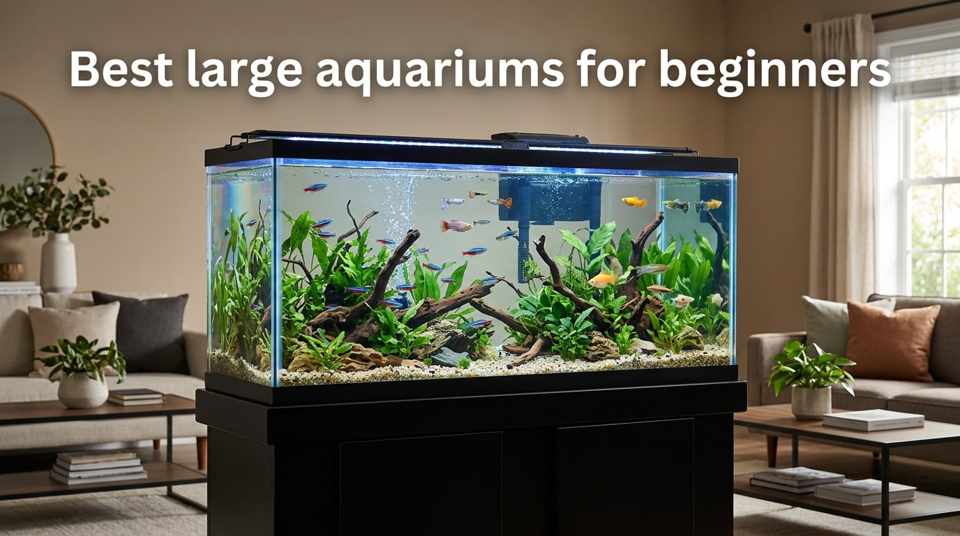 Best large aquariums for beginners
