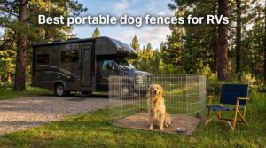 Best portable dog fences for RVs
