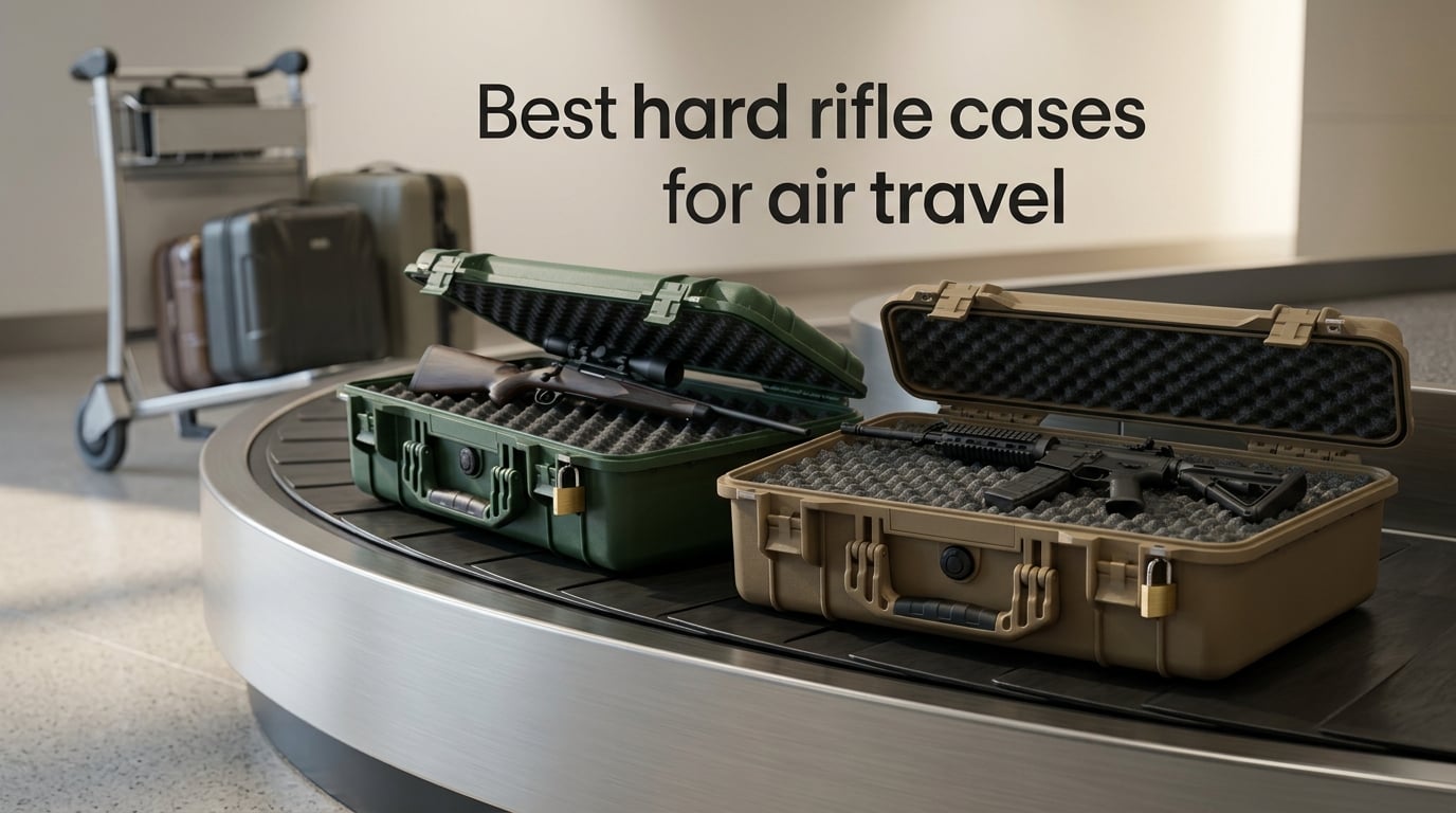 Best hard rifle cases for air travel