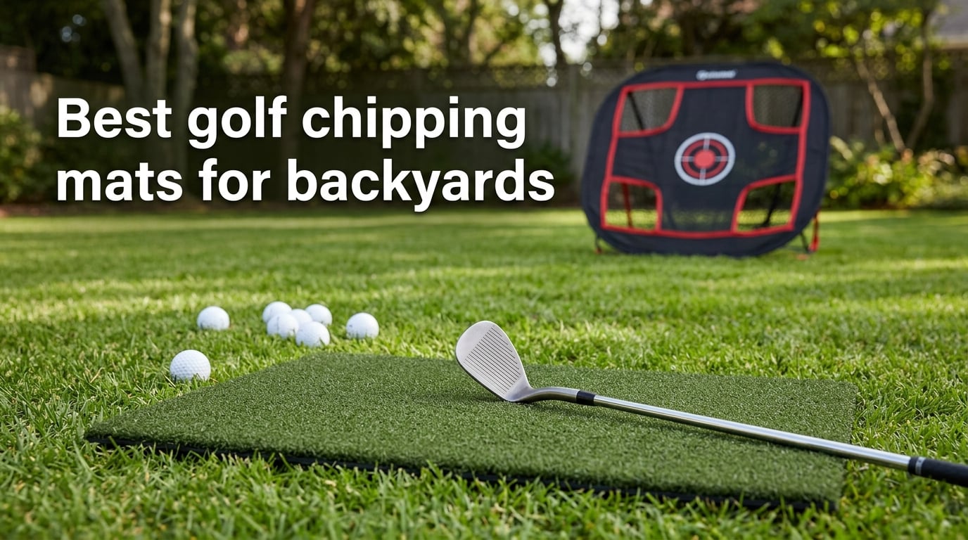 Best golf chipping mats for backyards