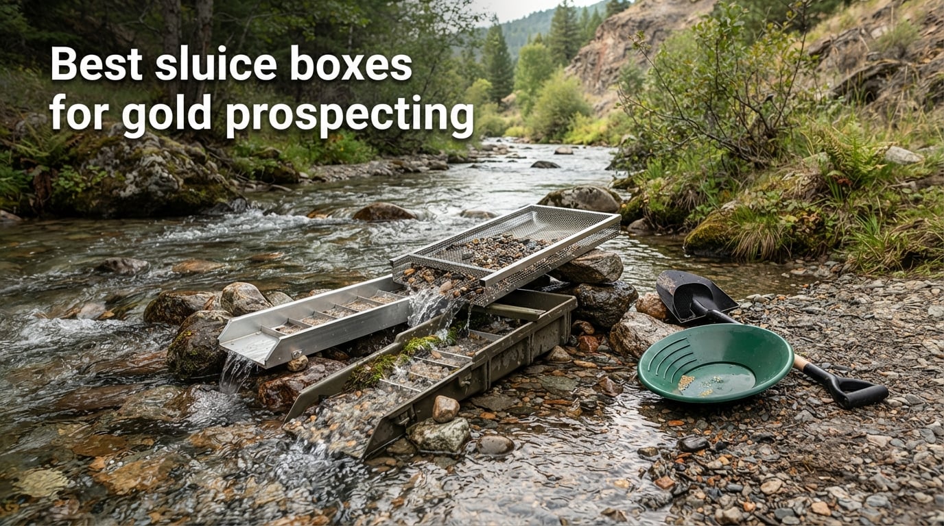 Best sluice boxes for gold prospecting