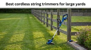 Best cordless string trimmers for large yards