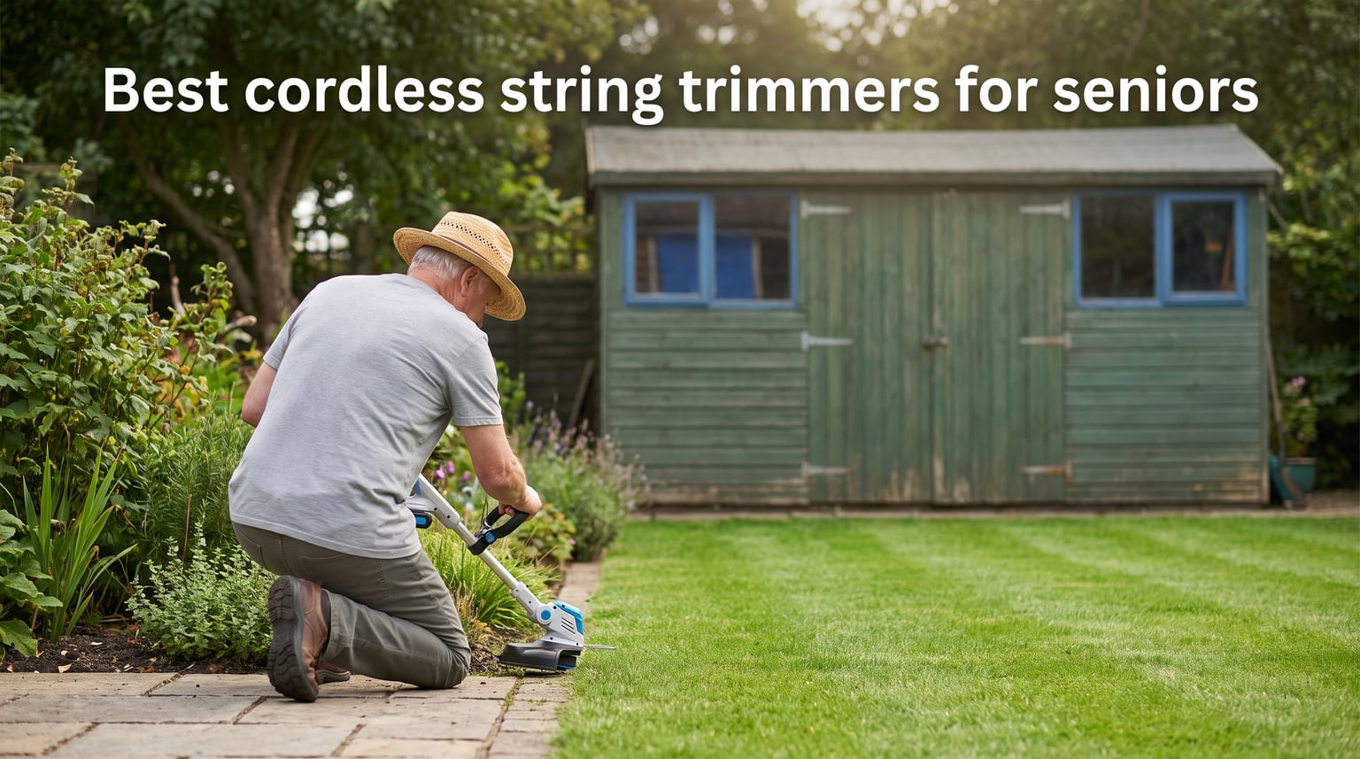Best cordless string trimmers for seniors