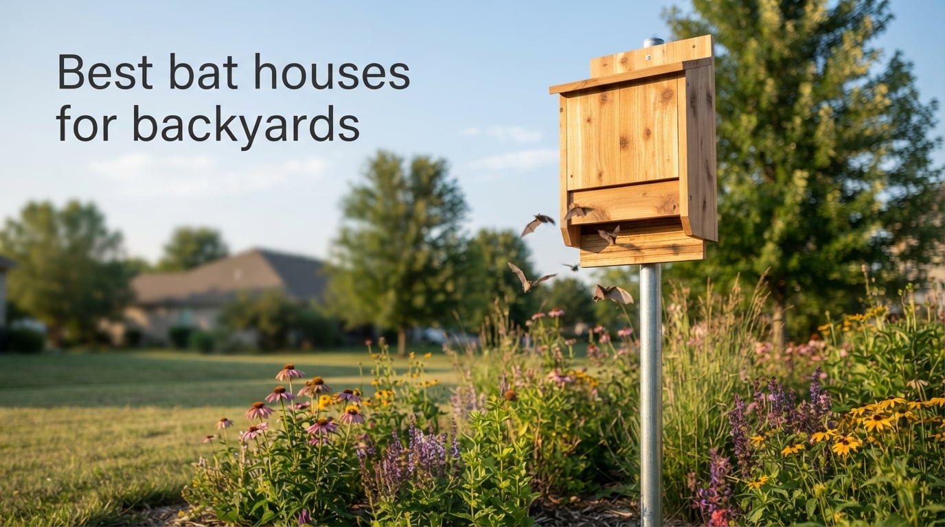 Best bat houses for backyards