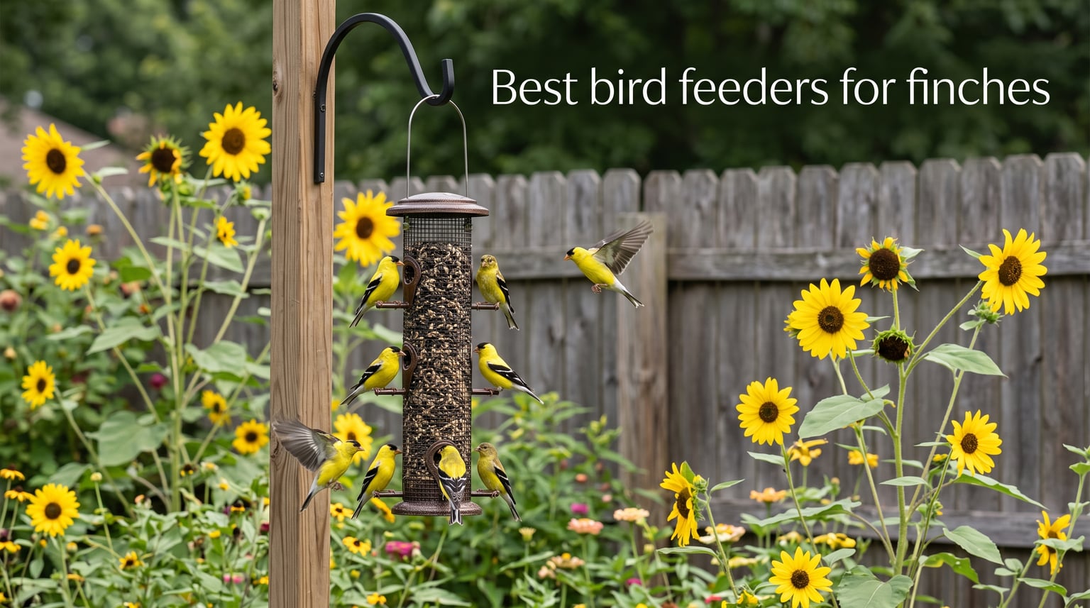 Best bird feeders for finches
