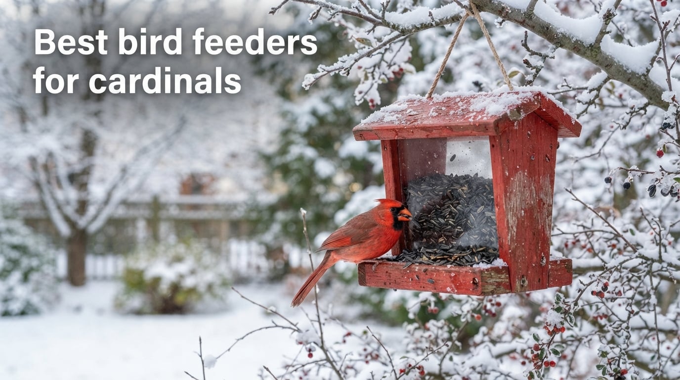 Best bird feeders for cardinals