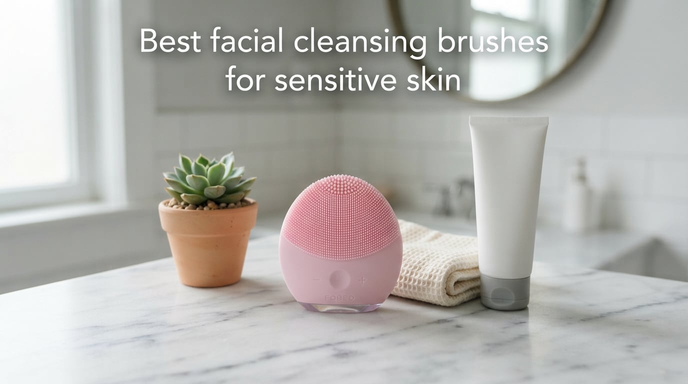 Best facial cleansing brushes for sensitive skin