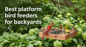 Best platform bird feeders for backyards