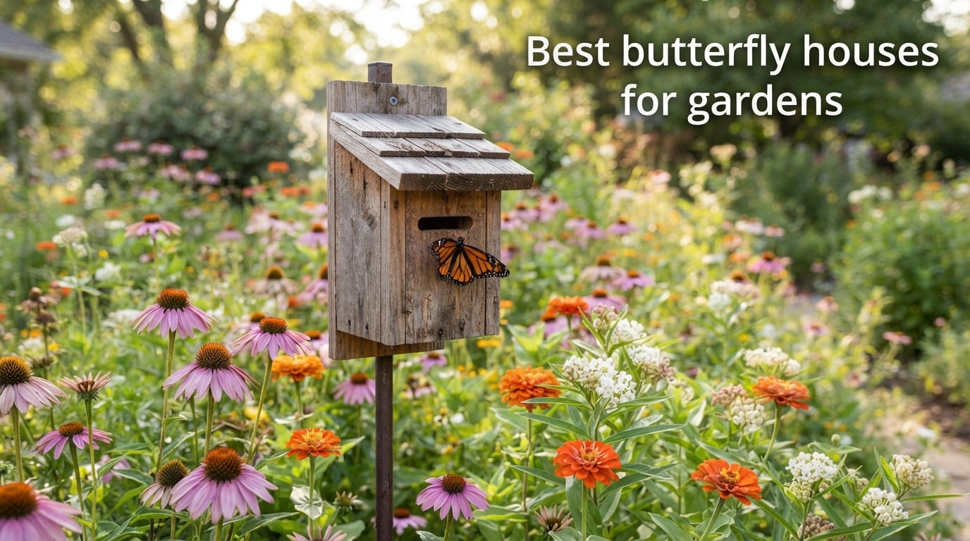 Best butterfly houses for gardens