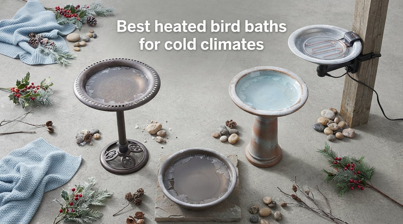 Best heated bird baths for cold climates