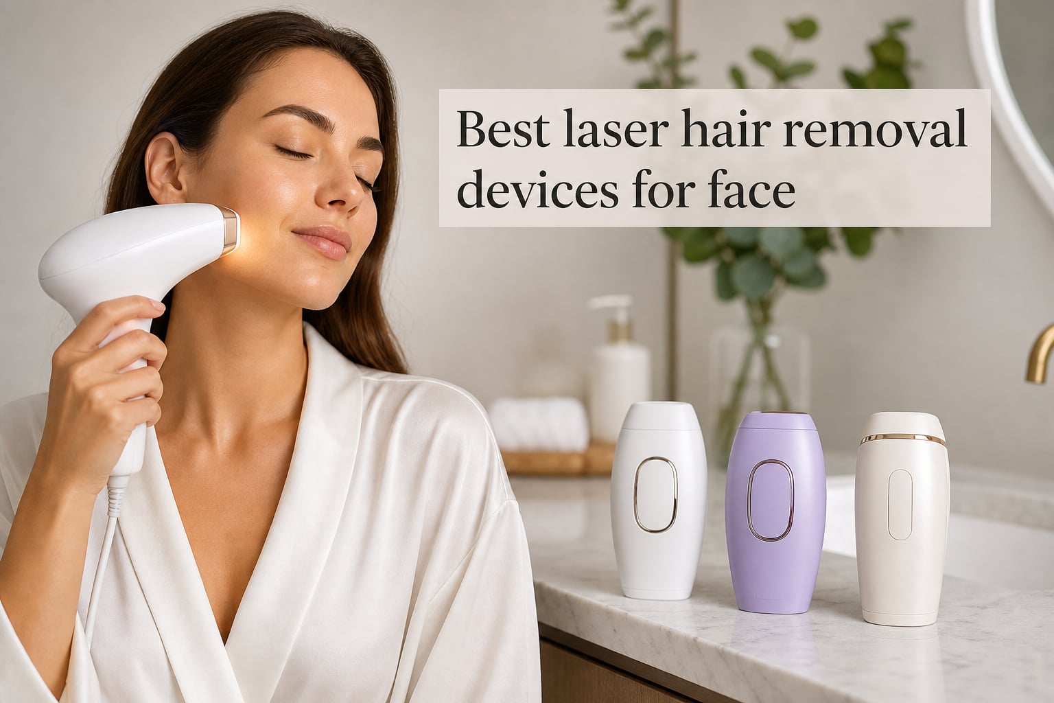 Best laser hair removal devices for face