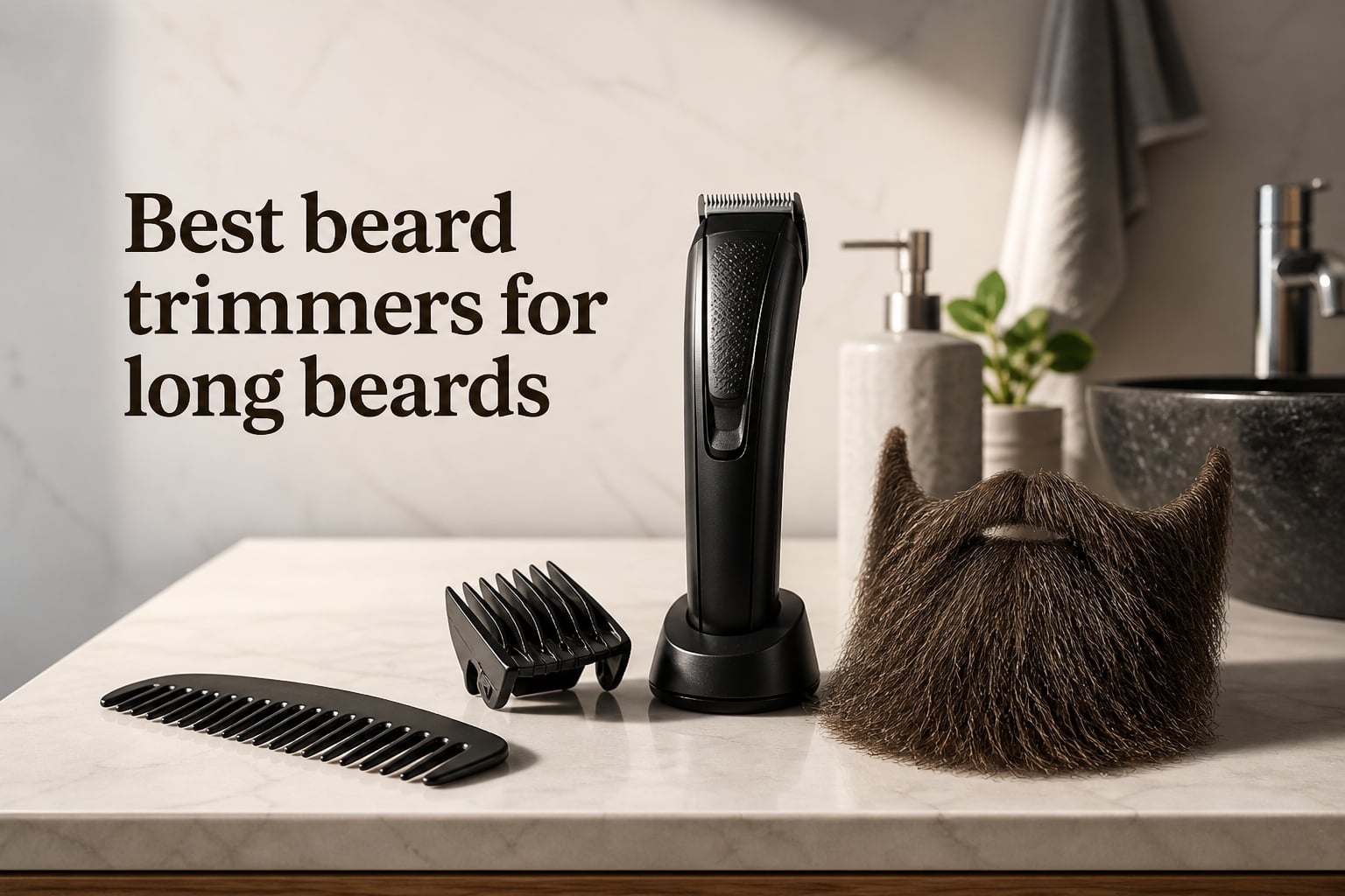 Best beard trimmers for long beards