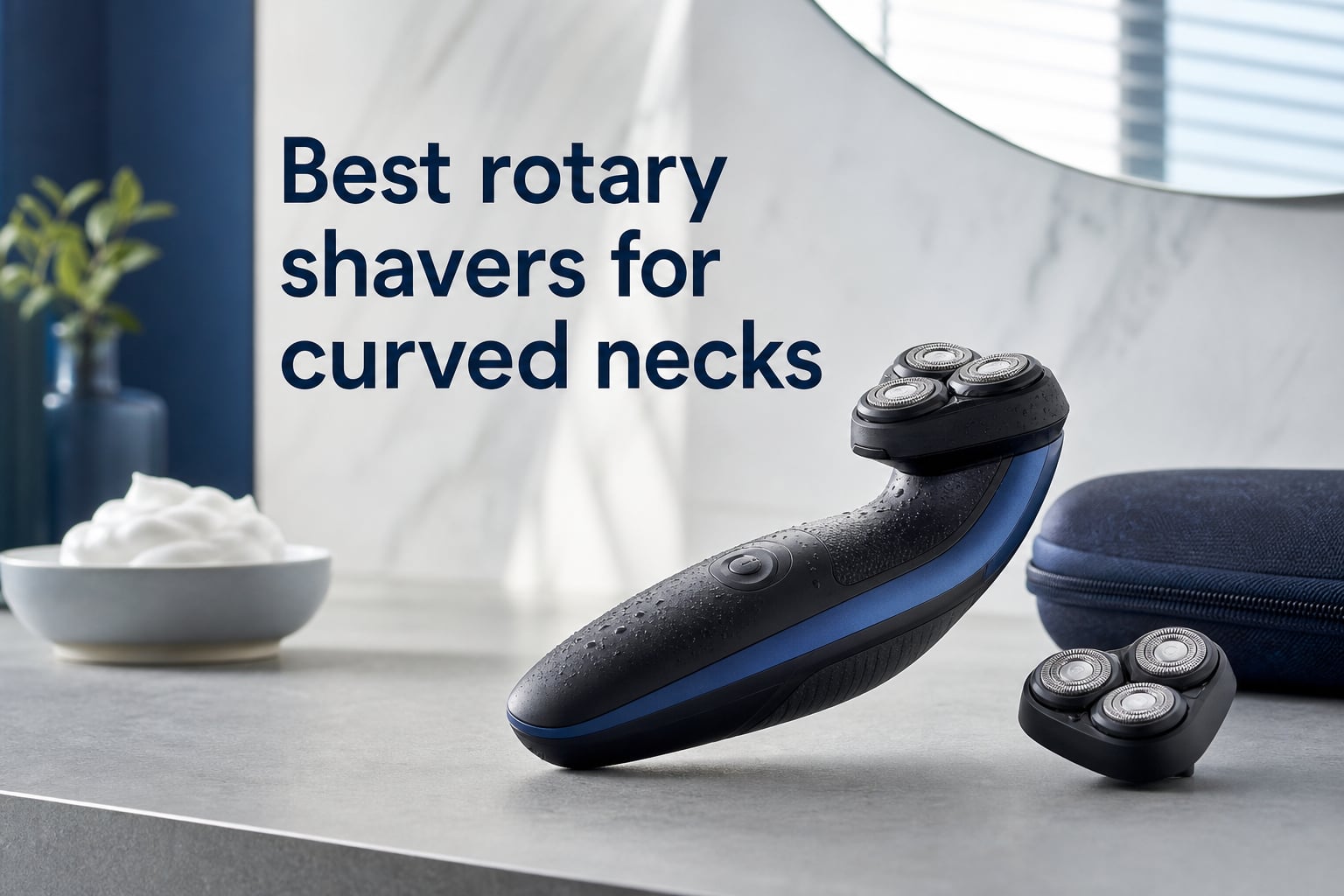 Best rotary shavers for curved necks