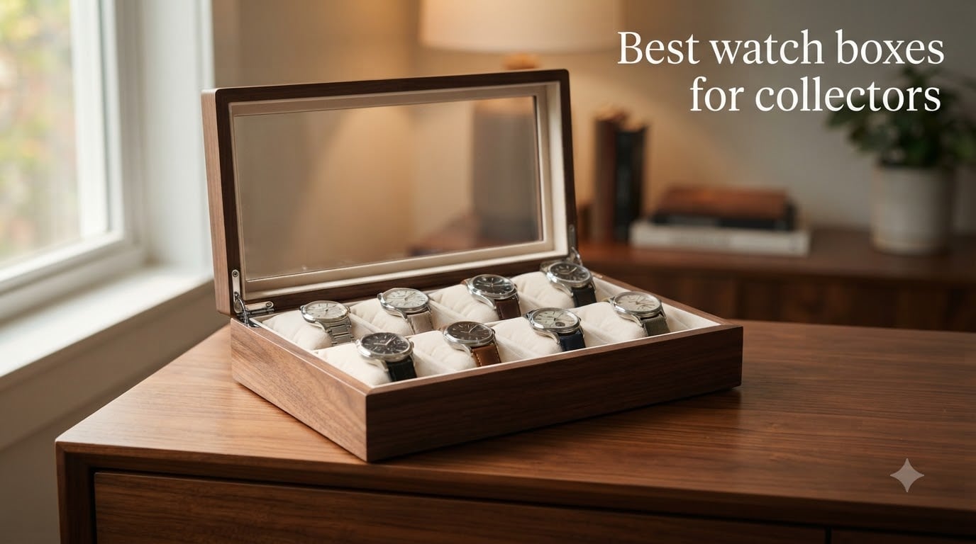 Best watch boxes for collectors