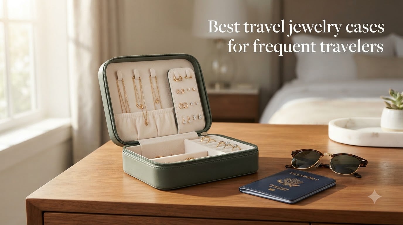 Best travel jewelry cases for frequent travelers