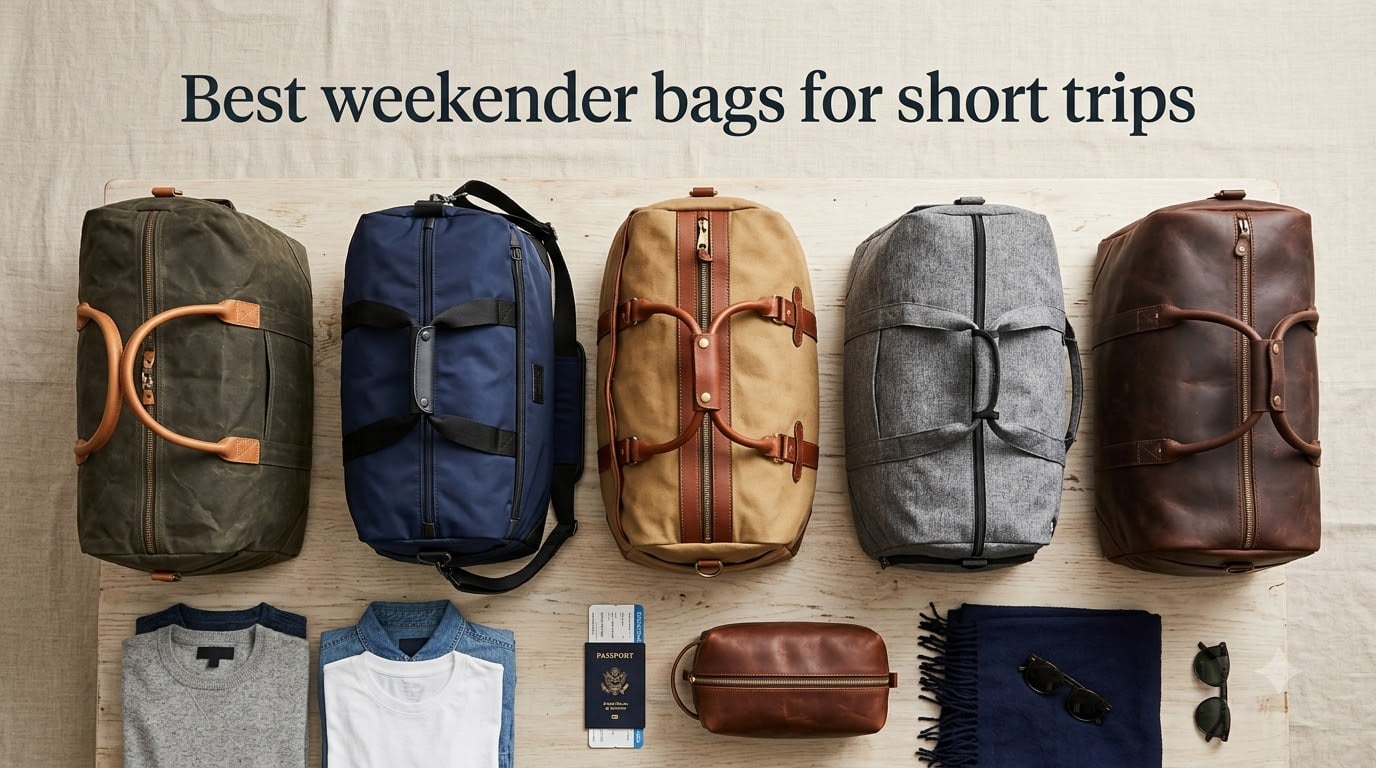 Best weekender bags for short trips